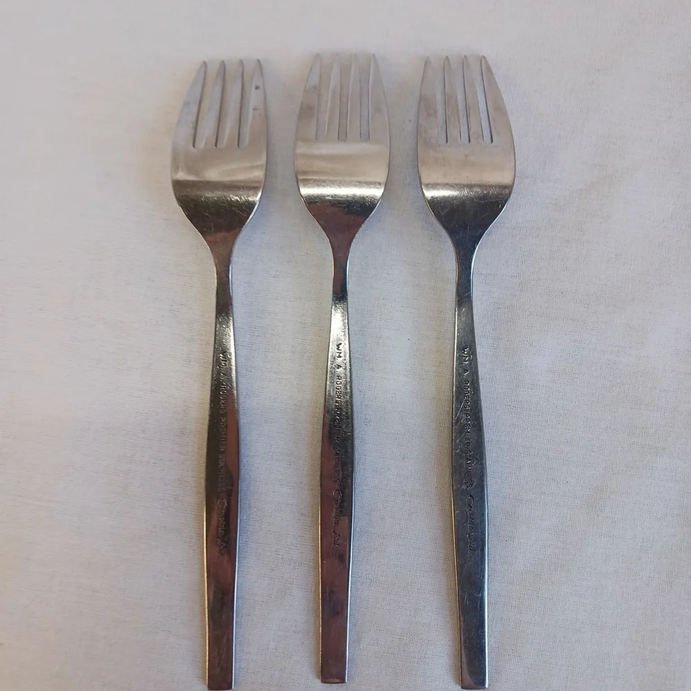 Vintage Spanada Wm A Rogers Oneida Dinner Forks